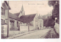 78 - BUC - ÉGLISE ET ÉCOLES - ANIMÉE  - - Buc