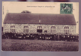 50 - CERCLE CATHOLIQUE - CONGRES DU 19 SEPTEMBRE 1909 - ANIMÉE - - Otros & Sin Clasificación