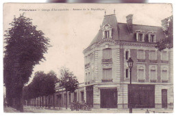 45 - PITHIVIERS - AVENUE DE LA RÉPUBLIQUE - GARAGE AUTOMOBILE - ANIMÉE - - Pithiviers