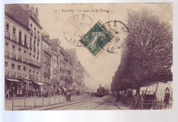 44 - NANTES - LE QUAI DE LA FOSSE - ANIMÉE - - Nantes