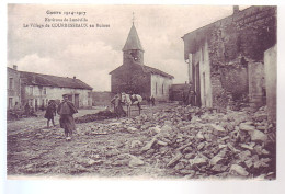 54 - GUERRE 14/18 - COURBESSEAUX - VILLAGE EN RUINES - ANIMÉE - - Luneville