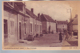 03 - SAINT PRIEST-en-MURAT - RUE PRINCIPALE - ANIMÉE - - Sonstige & Ohne Zuordnung