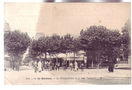 92 - LA GARENNE - ROND POINT ET RUE VOLTAIRE - ANIMÉE - - La Garenne Colombes