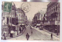 93 - SAINT DENIS - RUE DE LA RÉPUBLIQUE - ANIMÉE - - Saint Denis