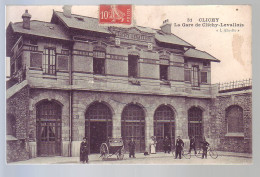 92 - CLICHY - LA GARE - ANIMÉE - - Clichy