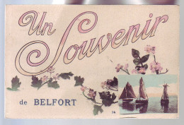90  - BELFORT - LETTRES - UN SOUVENIR DE BELFORT - - Belfort - City
