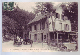 90 - BALLON D'ALSACE - HÔTEL Du SAUT De La TRUITE - AUTOMOBILE - ANIMÉE - - Altri & Non Classificati