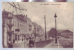 90  - BELFORT - AVENUE DE LA GARE - ANIMÉE - - Belfort - Stadt