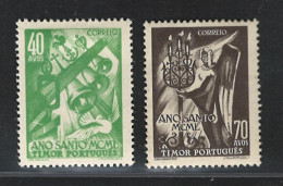 Portugal Timor 1950 "Holy Year" Condition MH Mundifil #273-274 - Timor