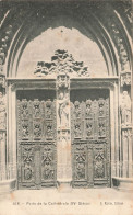 FRANCE - Aix - Porte De La Cathédrale XVe Siècle - Carte Postale Ancienne - Aix En Provence