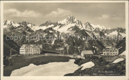 11672944 Furka Furkapasshoehe Mit Blick Gegen Finsterahorn Furka - Autres & Non Classés