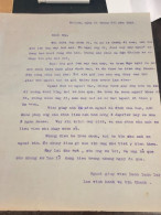 South Vietnam Letter-sent Mr Ngo Dinh Nhu -year-31/1/1953 No-- 1 Pcs Paper Very Rare - Historische Documenten