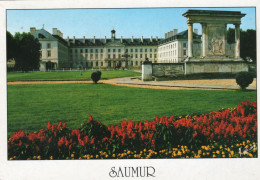 - 49 - SAUMUR. - L'Ecole D'Application De L'Arme Blindée Et De La Cavalerie (1768) - Scan Verso - - Saumur