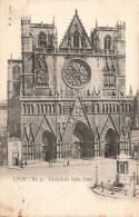 FRANCE - Lyon - Cathédrale Saint Jean - Carte Postale Ancienne - Otros & Sin Clasificación