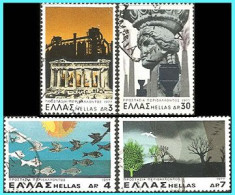 GREECE- GRECE - HELLAS 1977: Compl. Set Used - Usados