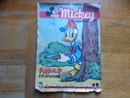 JOURNAL MICKEY BELGE  N° 15 Du 20/01/1951  COVER DONALD + CENDRILLON - Journal De Mickey