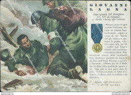 Be61 Cartolina Militare Le  Medaglie D'oro Di Questa Guerra Giovanni Lagna Aosta - Reggimenti