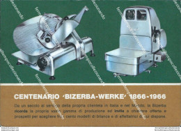 Be57 Cartolina Centenario Bizerba Werke 1866-1966 - Reggimenti