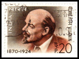 1970 - INDIA - CENTENARIO DEL NACIMIENTO DE LENIN - YVERT 296 - Gebraucht