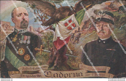 As20 Cartolina Militare La Spada Dei Cadorna Per L'italia - Regimientos