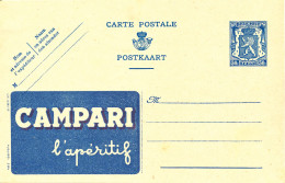 BELGIUM PPS 50C BLUE "SCEAU D'ETAT" SBEP PUBLIBEL 584 UNUSED - Werbepostkarten