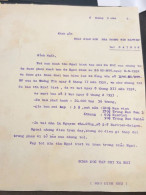 South Vietnam Letter-sent Mr Ngo Dinh Nhu -year-/1953 No-ngo Dinh Nhu- 1 Pcs Paper Very Rare - Historical Documents