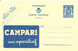 BELGIUM PPS 50C BLUE "SCEAU D'ETAT" SBEP PUBLIBEL 585 UNUSED - Werbepostkarten