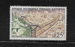 A.O.F  ( DIV - 445 )   1958   N° YVERT ET TELLIER  POSTE AERIENNE   N°  24 - Usati