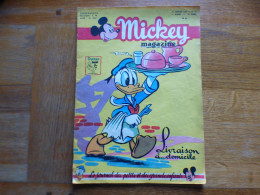 JOURNAL MICKEY BELGE  N° 16 Du 27/01/1951  COVER DONALD + CENDRILLON - Journal De Mickey