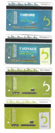 205 T - 4 TICKETS BREST BIBUS -BUS - TRAMWAY Et TELEPHERIQUE - Europe