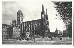 76  Rouen - Place De L'hotel De Ville - Eglise Saint Ouen - Rouen