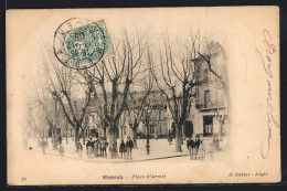 CPA Médéah, Place D`Armes  - Alger