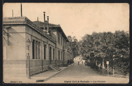 CPA Mustapha, Hopital Civil, Les Bureaux  - Algerien