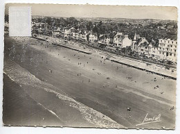 X120705 LOIRE ATLANTIQUE COTE D' AMOUR LA BAULE VUE AERIENNE AVEC TIMBRE MIS A L' ENVERS - La Baule-Escoublac