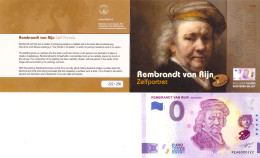 0-Euro PEAG 2023-8 REMBRANDT VAN RIJN ZELFPORTRET First Issue Pack No. Nur Bis #250 ! - Privatentwürfe