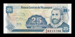 Nicaragua 25 Centavos De Córdoba 1991 Pick 170a Firma 1 Sc Unc - Nicaragua