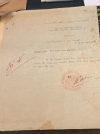 South Vietnam Letter-sent Mr Ngo Dinh Nhu -year-1/3/1953 No-so- 1 Pcs Paper Very Rare - Documents Historiques