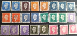 France Marianne De Dulac 1945 (43 Timbres) - Used Stamps