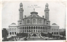 FRANCE - Paris - Palais Du Trocadéro - Carte Postale Ancienne - Andere Monumenten, Gebouwen