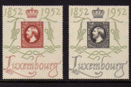 Luxembourg - 1952 - Centenaire Du Timbre - Neufs* - MH - Ungebraucht