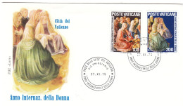 Vatican - Lettre FDC De 1975 - Oblit Citta Del Vaticano - - Lettres & Documents