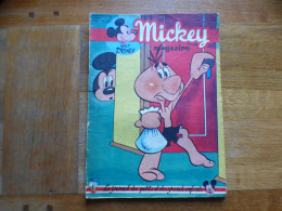 JOURNAL MICKEY BELGE  N° 45  Du 18/08/1951  COVER MICKEY + BAMBI + POSTER GOOFY - Journal De Mickey
