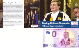 0-Euro PEBJ 2023-4 KONING WILLEM-ALEXANDER - 10 JAAR KONINGSCHAP First Issue Pack No. Nur Bis #250 ! - Pruebas Privadas