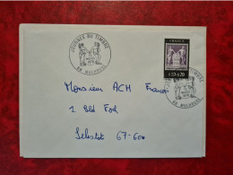 Lettre MULHOUSE 1976 JOURNEE DU TIMBRE - Altri & Non Classificati