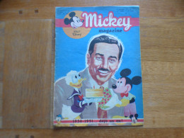 JOURNAL MICKEY BELGE  N° 53  Du 13/10/1951  COVER WALT DISNEY MICKEY ET DONALD + BLANCHE NEIGE - Journal De Mickey