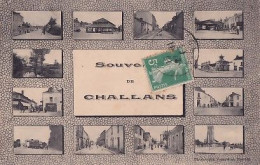 SOUVENIR DE CHALLANS     12 VUES - Challans