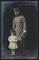 AK Prinz Max Von Baden In Uniform Mit Prinz Berthold  - Familias Reales