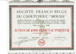 75-CAOUTCHOUC MOUSSE. STE FSE FRANCO-BELGE DU ...  DECO - Other & Unclassified