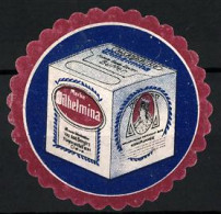 Reklamemarke Wilhelmina - Butter, Butterwürfel  - Vignetten (Erinnophilie)