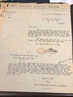 South Vietnam Letter-sent Mr Ngo Dinh Nhu -year-26/1953 No-296- 1 Pcs Paper Very Rare - Historical Documents